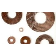 Thermally conductive round pad, mica, 17.5 x 5 x 0.1 mm, 